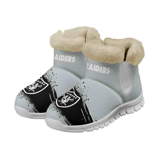 Men's Las Vegas Raiders 2024 Snow Boots/Shoes 001(Pls check description for details)